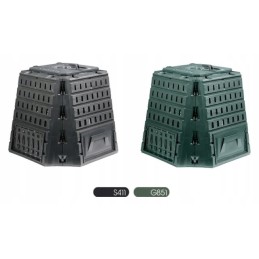 Biocompo komposteris 500l black prosperplast