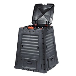 Sodo komposteris, atsparus šalčiui, ištisus metus, didelis, 650 litrų