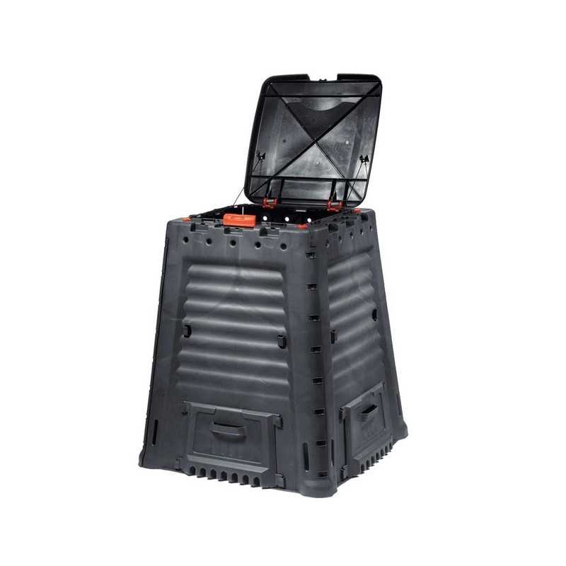 Sodo komposteris, atsparus šalčiui, ištisus metus, didelis, 650 litrų