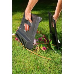 Sodo komposteris, atsparus šalčiui, ištisus metus, didelis, 650 litrų