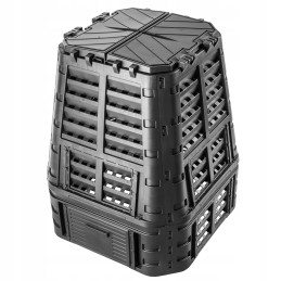 Modulinis sodo komposteris, juodas, ištisus metus, didelis