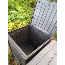 Keter komposteris deco viskio komposteris (talpa - 340 l spalva - rudas svoris - 8 kg)