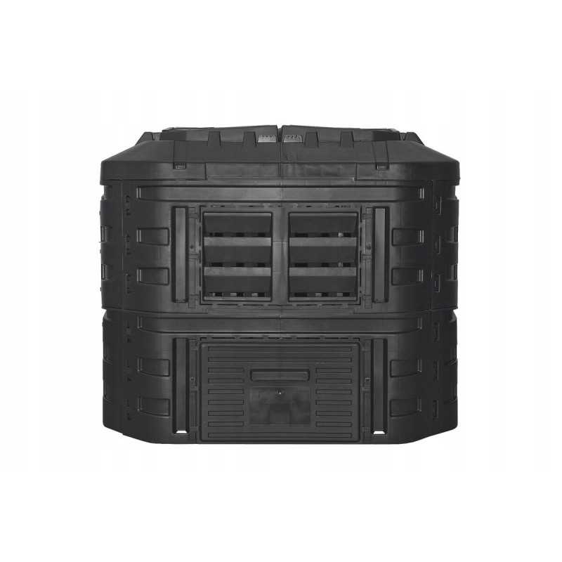 Modulinis komposteris 600 l, juodas