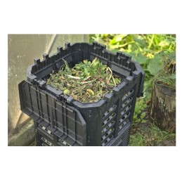 Sodo komposteris 360 l, plastikinis ištisus metus