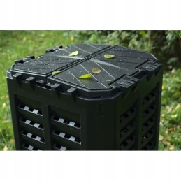 Sodo komposteris 360 l, plastikinis ištisus metus