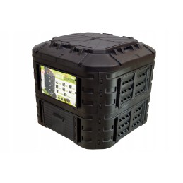 Modulinis komposteris 600 l, juodas