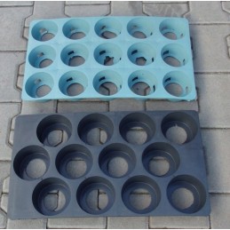Production pots for nursery seedlings hard 9x9 strong 9cm p9 500