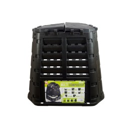 480l juodas šalčiui atsparus modulinis komposteris