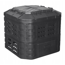 Modulinis komposteris 600 l juodas un