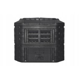 Modulinis komposteris 600 l, juodas