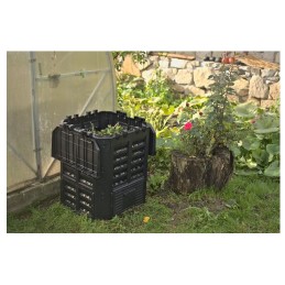 Sodo komposteris 360 l, plastikinis ištisus metus