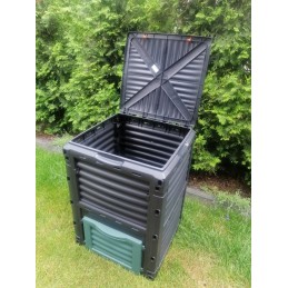 Didelis sodo komposteris, 300 l, antracitas