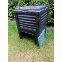 Didelis sodo komposteris, 300 l, antracitas