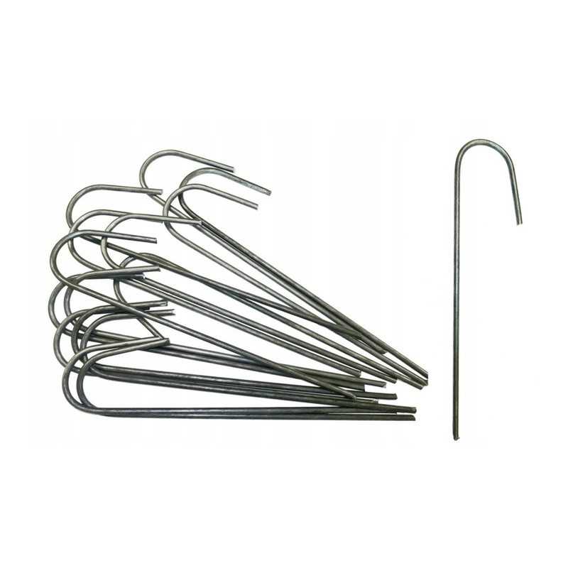 Inkariniai kaiščiai kaiščiai 15 cm agrotekstilei 50 vnt