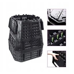 Didelis sodo komposteris, 420l, nauji variantai