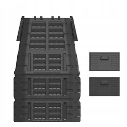 Didelis sodo komposteris, 420l, nauji variantai