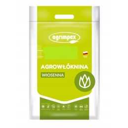 Balta agrotekstilė 2x5m agrimpex - šerkšnas