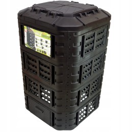 ecosmart 1000l juodas komposteris, naujas modelis