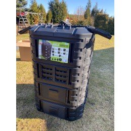 ecosmart 1000l juodas komposteris, naujas modelis