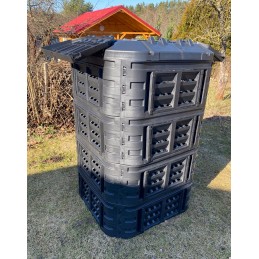 ecosmart 1000l juodas komposteris, naujas modelis