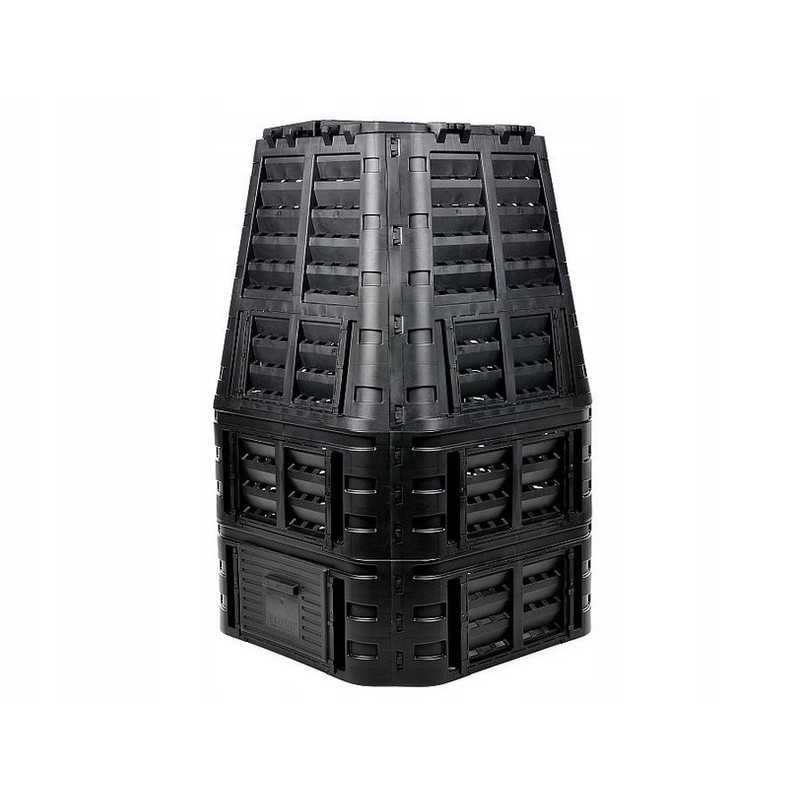 ecosmart 1000l juodas komposteris, naujas modelis