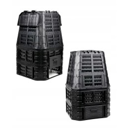 ecosmart 1000l juodas komposteris, naujas modelis