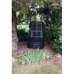 ecosmart 1000l juodas komposteris, naujas modelis