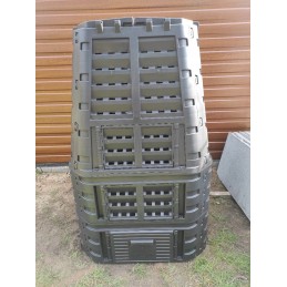 ecosmart 1000l juodas komposteris, naujas modelis