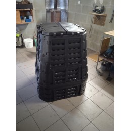 ecosmart 1000l juodas komposteris, naujas modelis