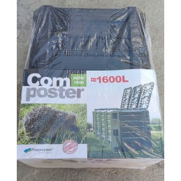 Modulinis sodo komposteris, 4 kameros, 1600 l