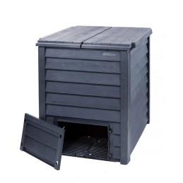 600l termo medienos komposteris su garantia tinklelio grindimis