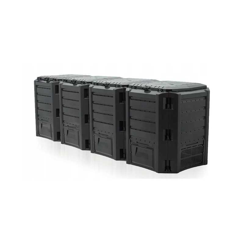 Moduliniai sodo komposteriai, 4 kameros, 1600 l