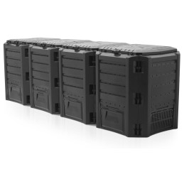 Moduliniai sodo komposteriai, 4 kameros, 1600 l
