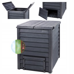 Premium termo-medinis sodo komposteris 600l