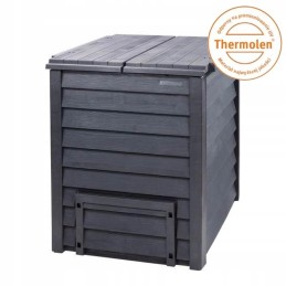 Premium termo-medinis sodo komposteris 600l