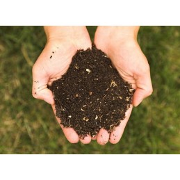 Medinis sodo komposteris 1370l, atidarytas, xxl, impregnuotas, spalvos