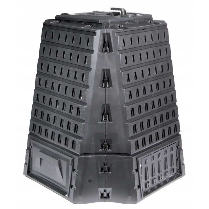 Biocompo 900l komposteris - juodas