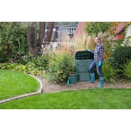 Sodo komposteris bioatliekoms, 600l, ištisus metus