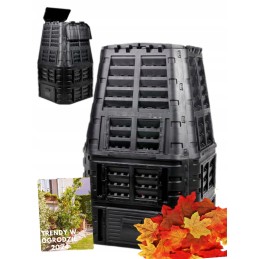 Naujas komposteris 1000 l sodo ecobat didelės talpos didelis patvarus nemokamai