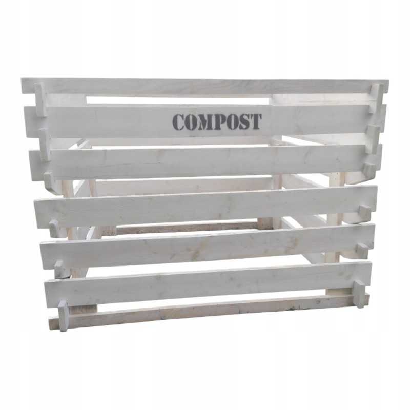 Stilingas medinis komposteris, 1000 litrų, ilgaamžis