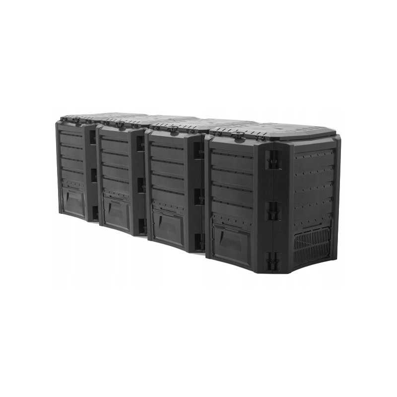 Prosperplast IKSM1600C sodo namų modulinis komposteris 1600l