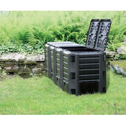 Prosperplast IKSM1600C sodo namų modulinis komposteris 1600l