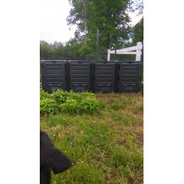 Prosperplast IKSM1600C sodo namų modulinis komposteris 1600l