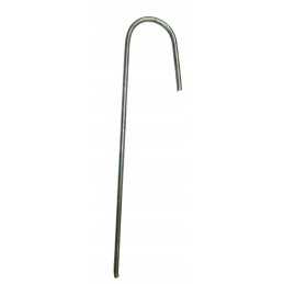 Smeigtukai, metalinis kaištis agrotekstilei ir tinklams tvirtinti, 15 cm, 100 vnt.