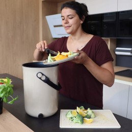 Skaza - viršija lūkesčius bokashi organko 2, smėlio spalvos, 34 x 24 cm