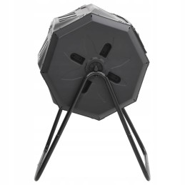 Sodo komposteris, juodas, 73x64x95 cm