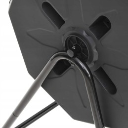 Sodo komposteris, juodas, 73x64x95 cm