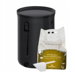 Organko 2 bokashi virtuvės komposterio rinkinys