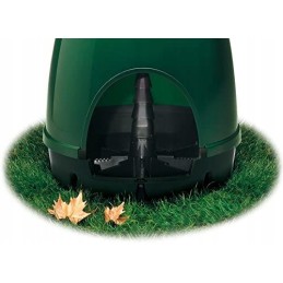 Eco-king sodo komposteris 600l, juodas, didelis, ilgaamžis