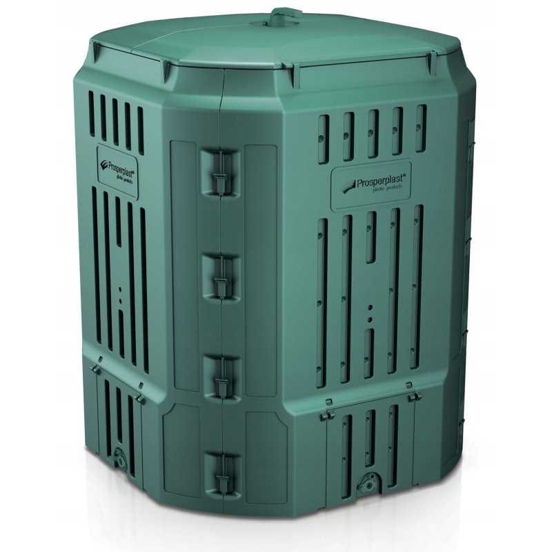 Termokomposteris Prosperplast 900 l, žalias